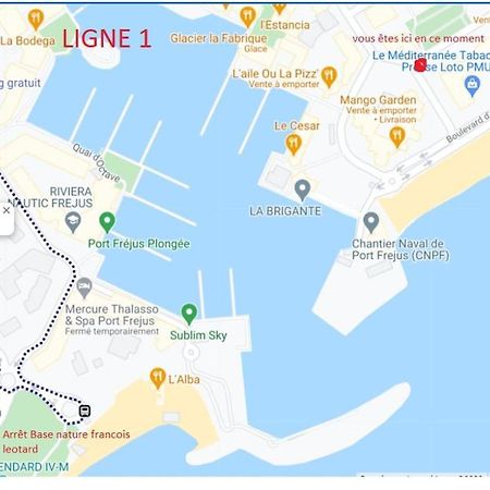 Studio B Front De Mer Saint-Raphael  Ngoại thất bức ảnh